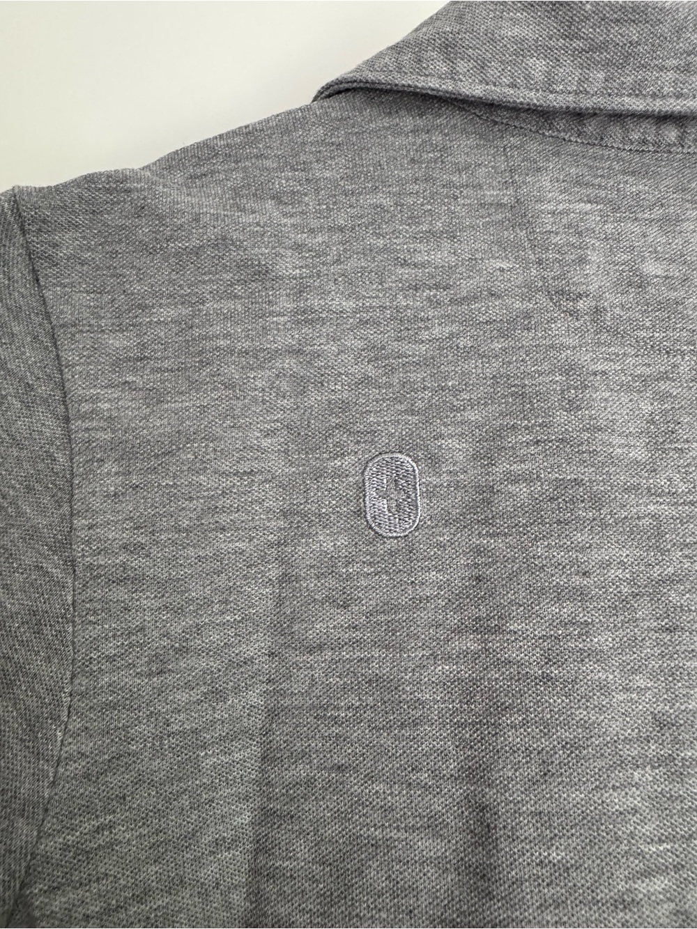 FIGS PRO Pique Short Sleeve Polo Heather Grey Women’s XS Pima Cotton Work Office - Picture 6 of 10